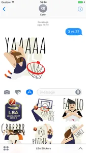 LBA stickers - LegaBasket Serie A screenshot 2