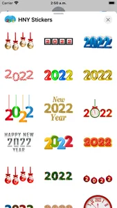 Happy New Year 2022 Stickers screenshot 2