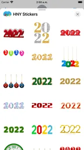 Happy New Year 2022 Stickers screenshot 3