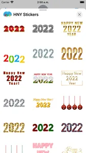 Happy New Year 2022 Stickers screenshot 4