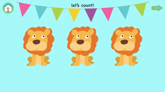 Learn 123 -  first numbers with sounds and animals screenshot 3