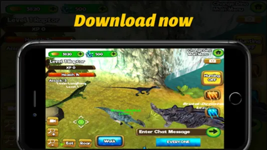 Jurassic Dinosaur Online Sim screenshot 4