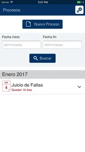 Calculadora Plazos Procesales screenshot 2