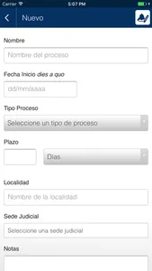 Calculadora Plazos Procesales screenshot 3