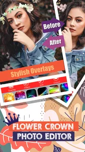 Flower Crown Photo Editors screenshot 3