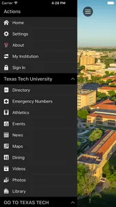 Texas Tech Mobile screenshot 0