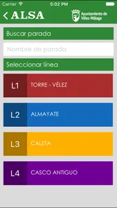 Autobuses Vélez-Málaga screenshot 1
