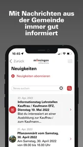 Einwohnergemeinde Münsingen screenshot 3