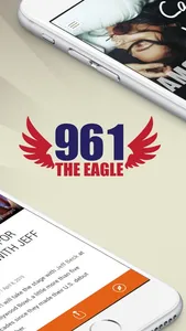 96.1 The Eagle (WODZ) screenshot 1