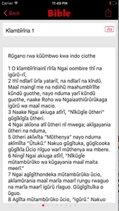 Kikuyu Bible screenshot 0