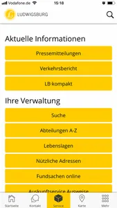 Ludwigsburger Bürger-App screenshot 3