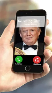 Fake Call From Donald Trump - Prank Your Friends screenshot 0