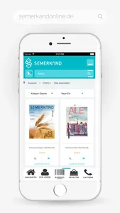Semerkandonline.de screenshot 1