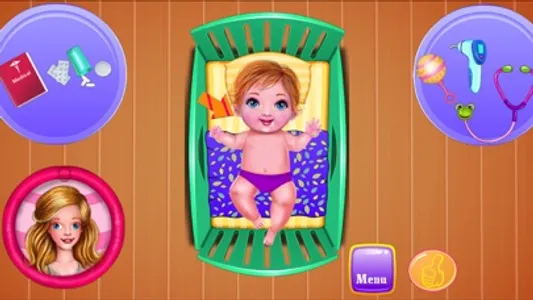 New-Born Baby Hospital Doctor Care-Dressup game screenshot 3