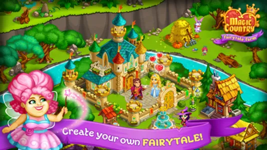 Magic Country: fairy city farm screenshot 0