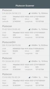 Plutocon Scanner screenshot 1