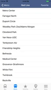 DC Metro & Bus: Navigator Map screenshot 6