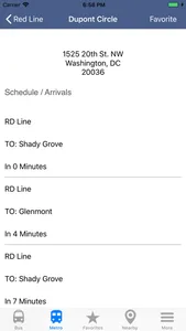 DC Metro & Bus: Navigator Map screenshot 7