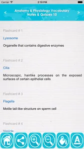 Anatomy & Physiology Vocab App screenshot 1