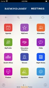 Raymond James Meetings screenshot 2