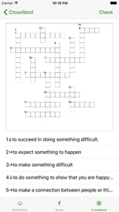Word Book with Crossword screenshot 1