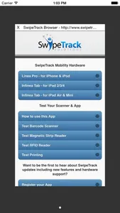 SwipeTrack Browser Classic screenshot 4