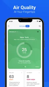 Air Quality & Pollen - AirCare screenshot 0