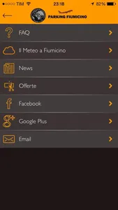 Parking Fiumicino App screenshot 2