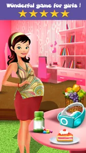 Baby Birth Care : kids games for girls & mom games screenshot 0