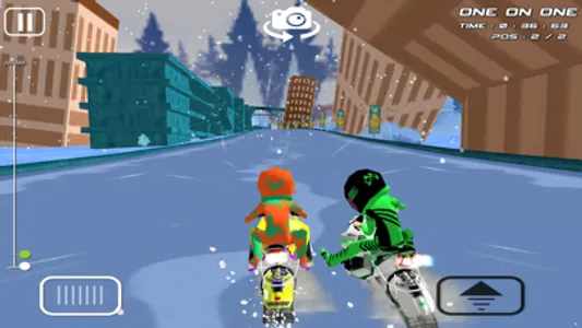 SnowMobile Icy Racing - SnowMobile Racing For Kids screenshot 1