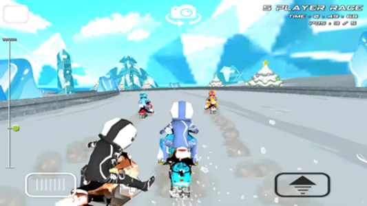 SnowMobile Icy Racing - SnowMobile Racing For Kids screenshot 3