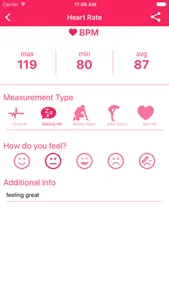 Heart Rate Monitor screenshot 2