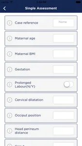 Intrapartum screenshot 1