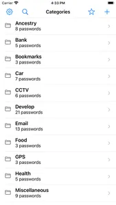 Passwords+ screenshot 0