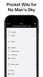 Pocket Wiki for No Man's Sky screenshot 0