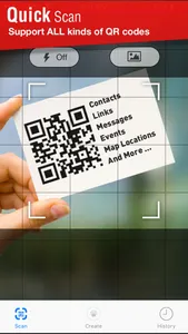 Barcode scanner - QR Bar Code reader & generator screenshot 0