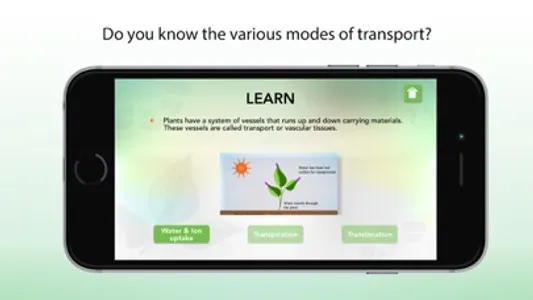 Transport in Plants Biology screenshot 1