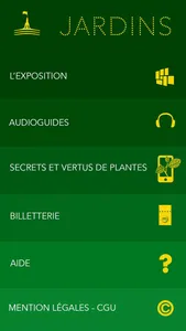 Jardins, l'Application officielle de l'exposition screenshot 1