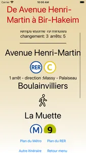 Métro RER de Paris screenshot 1