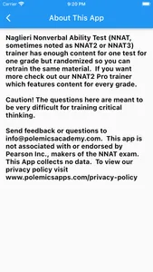 NNAT2 Ability Trainer Grade 6 screenshot 8