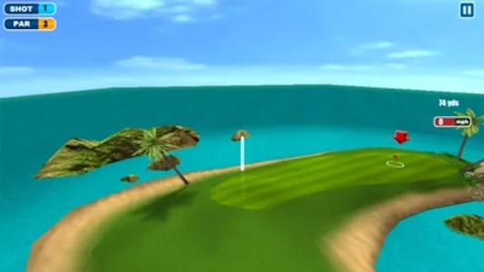 Flying Golf 3D screenshot 1