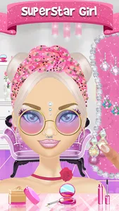 Superstar Doll Makeover Salon screenshot 0