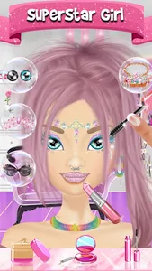 Superstar Doll Makeover Salon screenshot 4