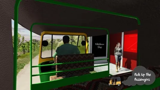Tuk Tuk Offroad Rickshaw Drive – Hill Simulation screenshot 1