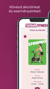 Sugár Fitness screenshot 2