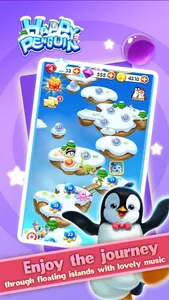 Happy Penguin - Bubble Shooter screenshot 1