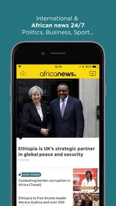 Africanews - News in Africa screenshot 0