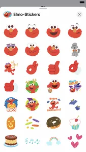 Elmo Stickers screenshot 1