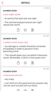 Time Number idioms in English screenshot 1