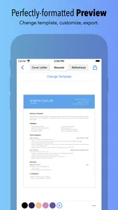 Resume Builder by Nobody screenshot 1